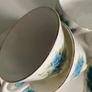Royal Tara china  tea set fabulous blue colour Image 3