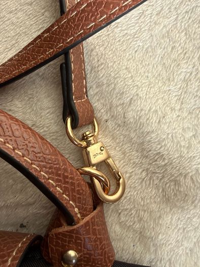 Long champ pouch with strap