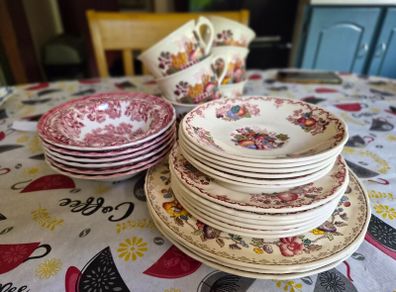 Antique plates