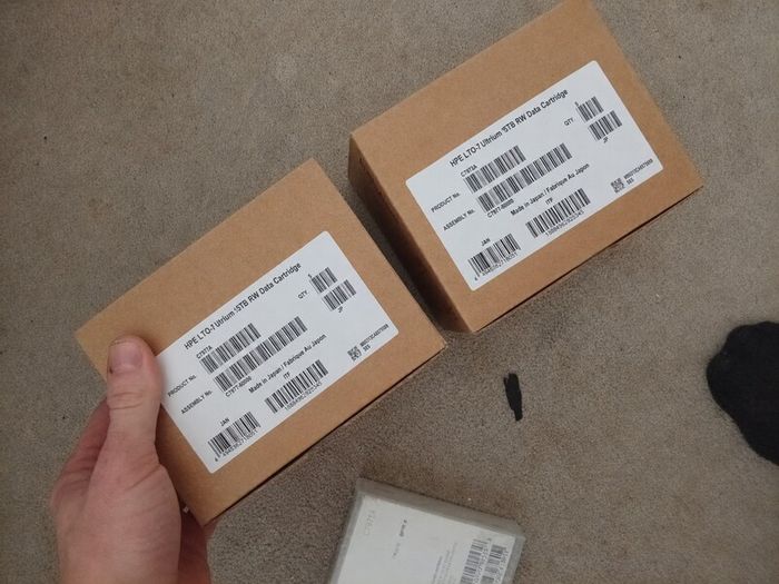 Lto 7 15tb Hp 15each