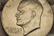 USA United States 1978 Eisenhower 1 Ike Dollar Apollo 11 Moon  Landing