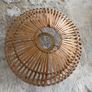 30cm Rattan style light shades x 2 Image 6
