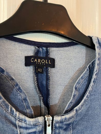 NEW Caroll Structured Denim Dress with pockets - Size 12