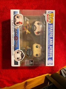 Funko pop Kratos and Atreus