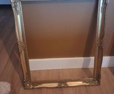 4 large gold frames