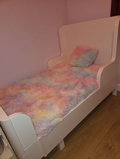 Ikea extendable children's bed.