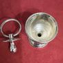 silver plated egg cup and soother Image 2