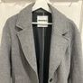 Bershka Grey Mid-Length Coat | Size S | Brand New Image 7