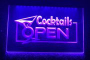 Cocktails open Neon Light