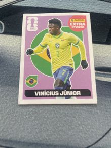 Extra sticker vini jr purple edition panini