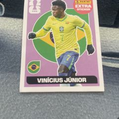 Extra sticker vini jr purple edition panini