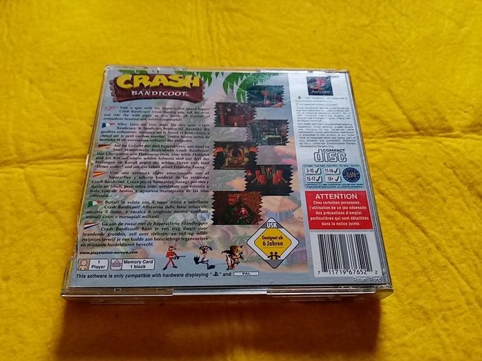 Crash Bandicoot PlayStation 1 Ps1 PlayStation 2 ps2 games Original
