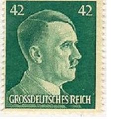 Genuine World War 2 Dutches Reich Stamp (unfranked)