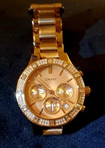 DKNY Women's watch with chronograph and date