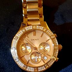 DKNY Women's watch with chronograph and date