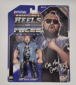 One Man Gang Retro Style Wrestling Figure Heels and Faces