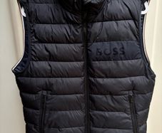 Hugo Boss menswear gilet navy blue