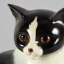 Large Goebel West Germany cat statue Image 5