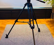 Manfrotto Carbon Twin Leg Video Tripod MVTTWINMC Manfrotto  + Nitrotech Fluid Video Head (MVHN8AH).