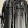 2 River Island denim shirts Image 2