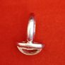 Vintage Sterling Silver with Clear Quartz Gem Image 6