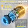 12V 24V 8KW Diesel Air Heater with Bluetooth App Remote Control for Car RV Van Caravan and Camping Image 8