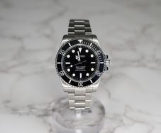 Custom Seiko Mod Black Submariner Style 40mm Automatic