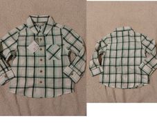 kids check shirt, new with tags