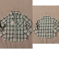 kids check shirt, new with tags