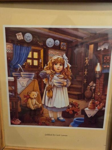 Goldilock By Carol Lawson Framed