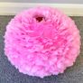 Pink feather ceiling light 60 cm Image 3