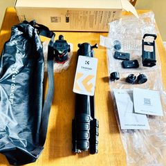 K&F Concept Portable Lightweight Tripod Selfie Stick Remote Bluetooth Stand Spherical Head DSLR Camera Optics Binoculars Clip Holder Mobile Phone Tablet Astronomy Telescope Projector Outdoor Vlogging Streaming Studio