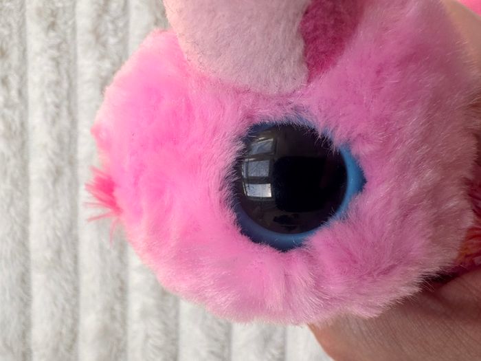 Aurora Yoohoo and Friends Pinkee Flamingo Plush approx. 15 cm. (without legs) Used Please see photos