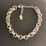Silver Plated Rolo Bracelet Image 4