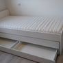 ikea single bed with underbed and storage Image 3