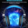 INSMART PS5 PS4 Headset, PC Gaming Headset Over-Ear Gaming Headphones with Mic RGB Light Noise Cancelling & Volume Control for Laptop Mac New Xbox One PS4 PS5 (FREE SHIPPING) Image 3