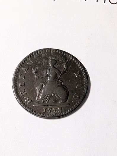 1773 Farthing , George 111.