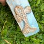 Hand building sculptural  artist Olena Dvoretska Ceramic Bowl with Shell Motif Image 5