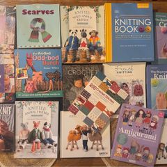 Knitting, Crochet & Embroidery Books
