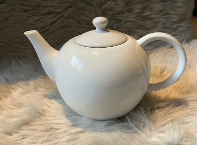 Teapot white IKEA porcelain