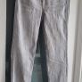 M&S Ladies Grey Straight Leg Soft Stretch Jeans Sz 12Long Image 9