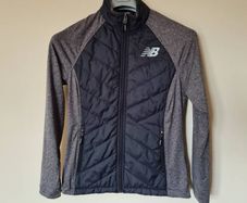 New balance quilted fleece jacket light Size small ptp 19" in like new condition