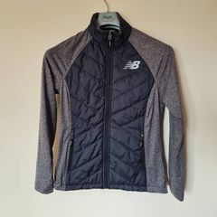 New balance quilted fleece jacket light Size small ptp 19" in like new condition