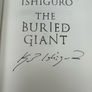 Kazuo Ishiguro The Buried Giant SIGNED Hardback 2015 Faber Nobel Prize Author Image 6