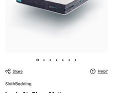 Brand New, Custom Made Sloth Bedding Logic Air Clean King Size Mattress