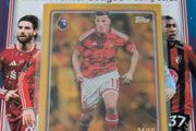 Chris Wood 34/50 Gold Rainbow Foil Parallel Topps Premier League Flagship Edition 2026/27