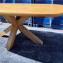 Ex Display Oak Dining Table 200cm Image 2
