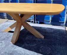Ex Display Oak Dining Table 200cm