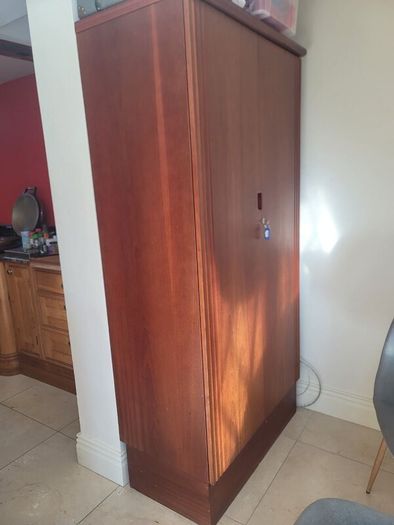 Table and 2 x Tall Cabinets bundle