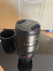 Samyang VDSLR 100mm T3.1 macro lense